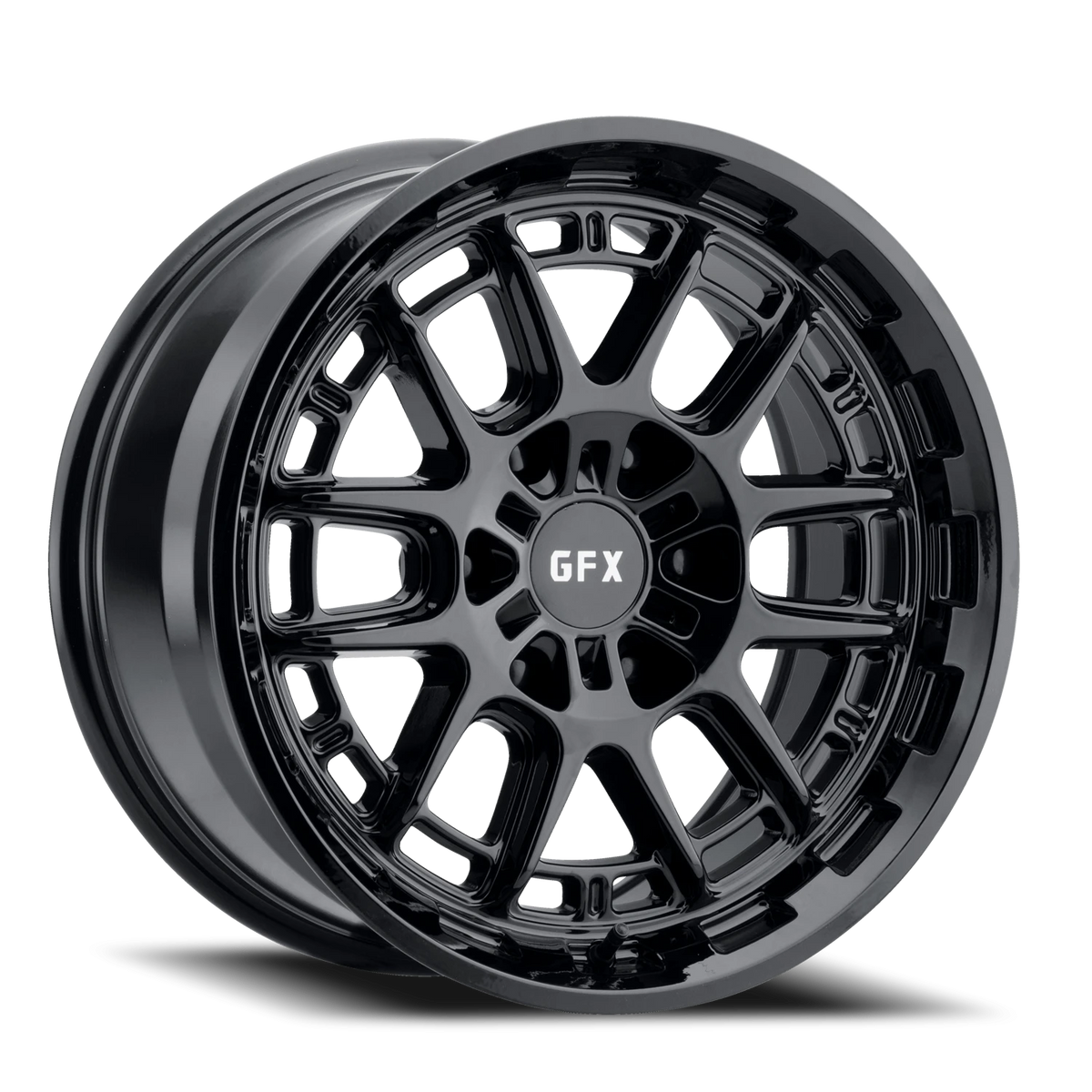 G-FX TR34 18x9 +20 6x139.7mm 106.2mm Gloss Black