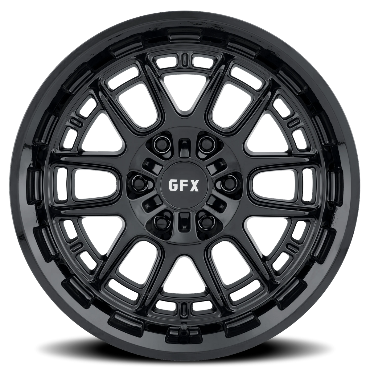 G-FX TR34 18x9 +20 6x135mm 87.1mm Gloss Black