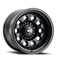 G-FX TR35 17x8.5 +25 5x127mm 78.3mm Matte Black