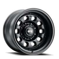 G-FX TR35 18x8.5 +25 6x135mm 95.2mm Matte Black