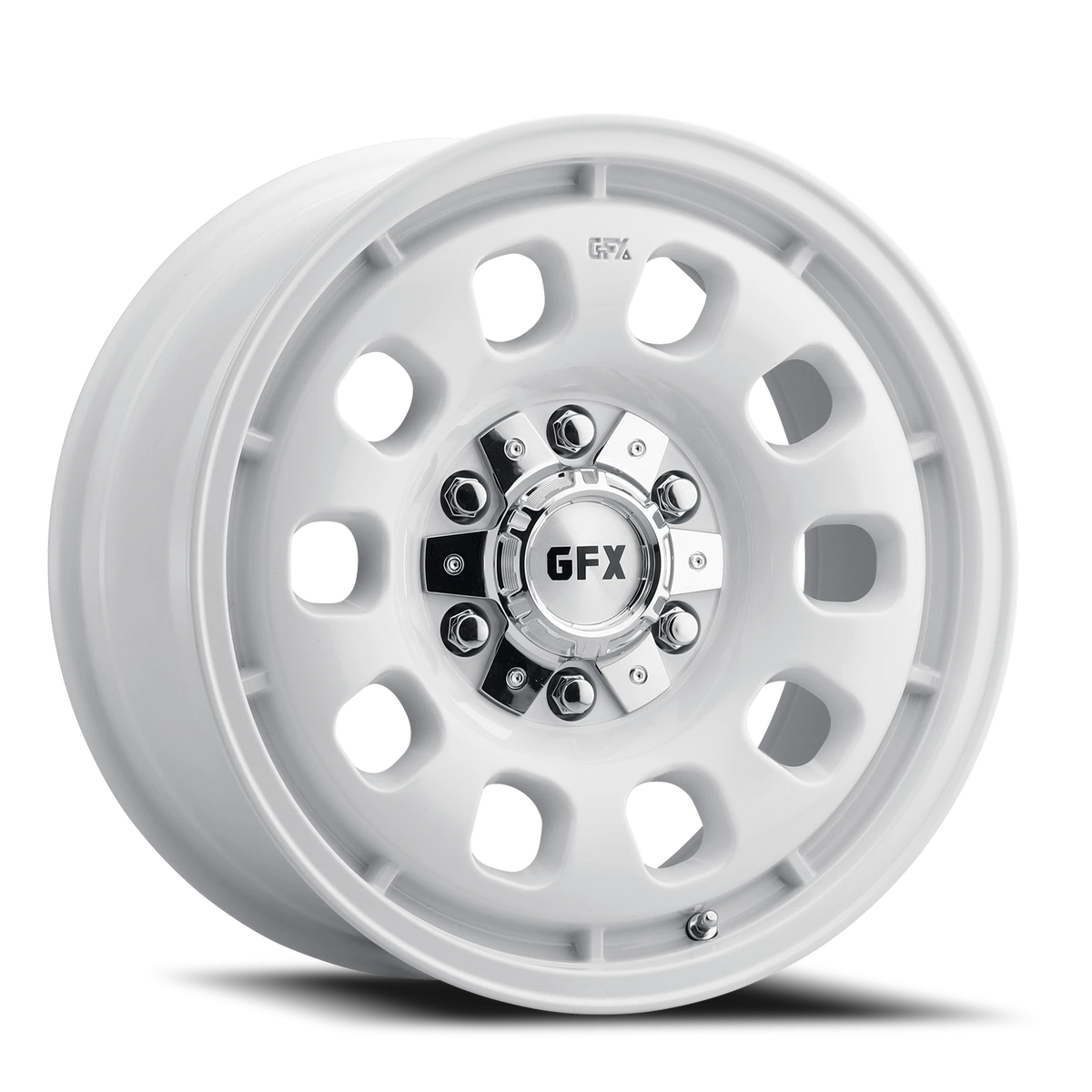 G-FX TR35 18x8.5 +25 6x135mm 95.2mm White
