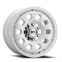 G-FX TR35 17x8.5 +25 6x135mm 95.2mm White