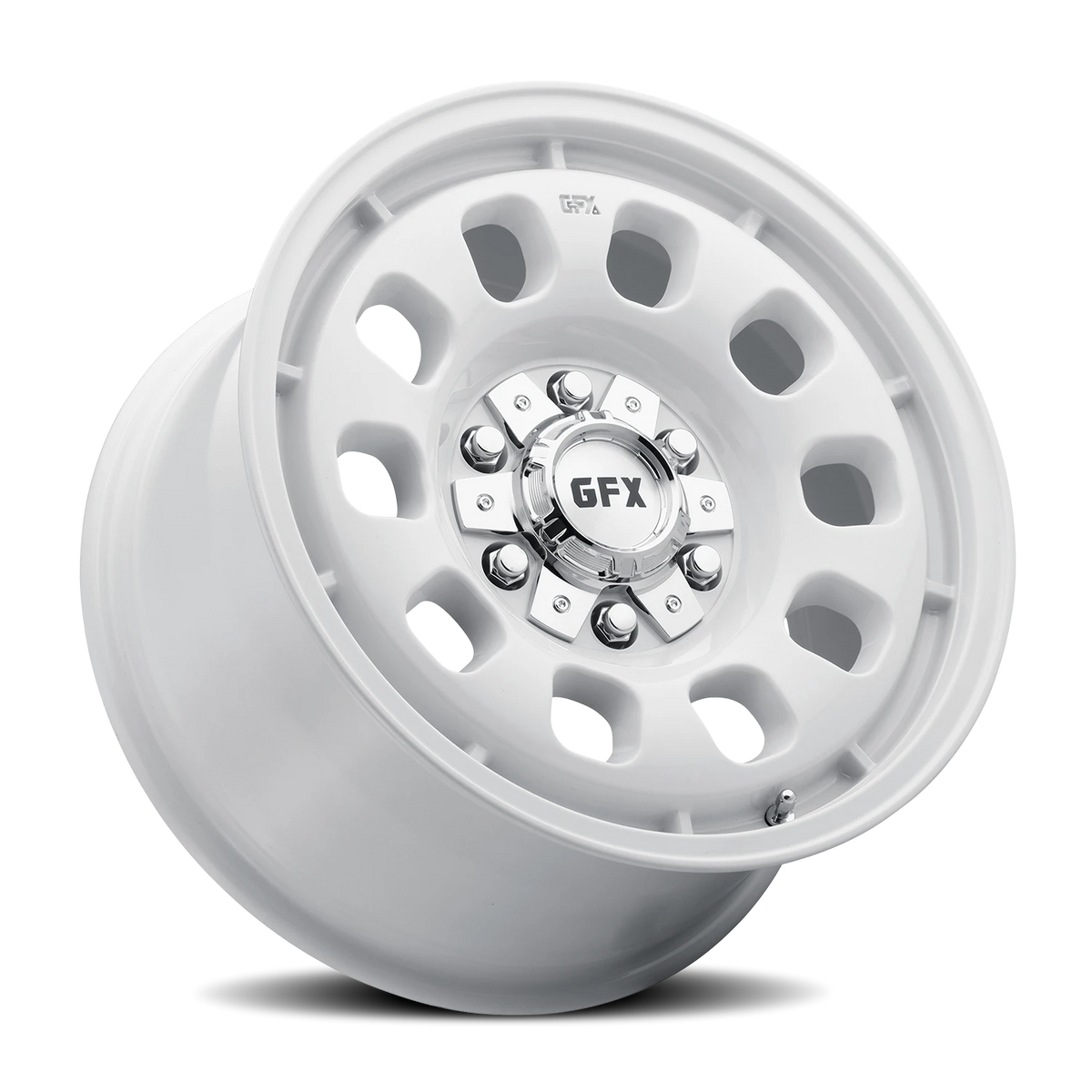 G-FX TR35 18x8.5 +25 6x135mm 95.2mm White