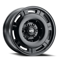 G-FX TR36 18x8.5 +25 5x114.3mm 73.1mm Gloss Black