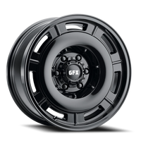 G-FX TR36 17x8.5 +25 6x135mm 95.2mm Gloss Black