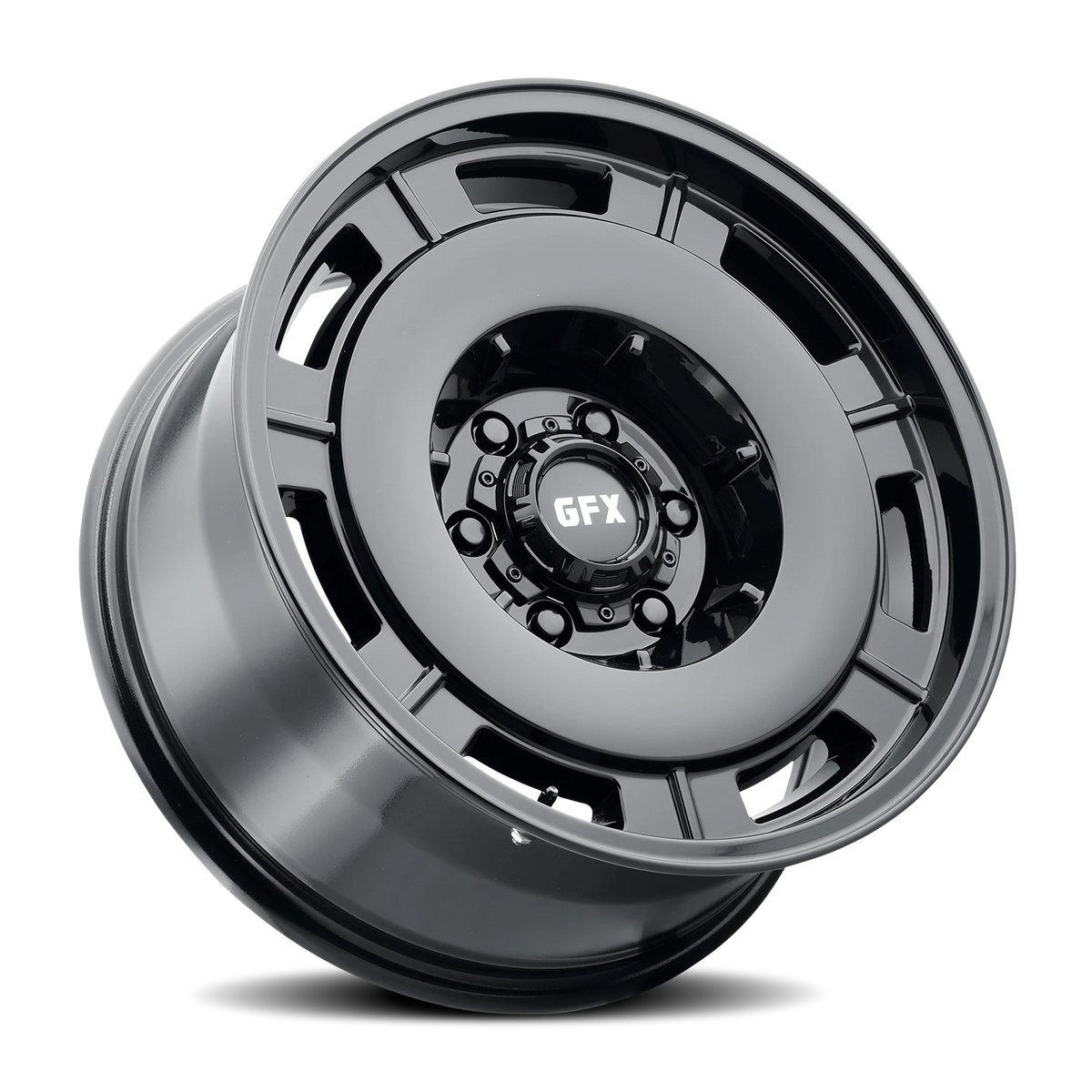 G-FX TR36 17x8.5 +25 6x135mm 95.2mm Gloss Black