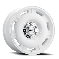 G-FX TR36 18x8.5 +25 6x135mm 95.2mm White