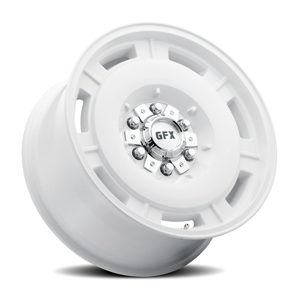G-FX TR36 18x8.5 +25 6x135mm 95.2mm White