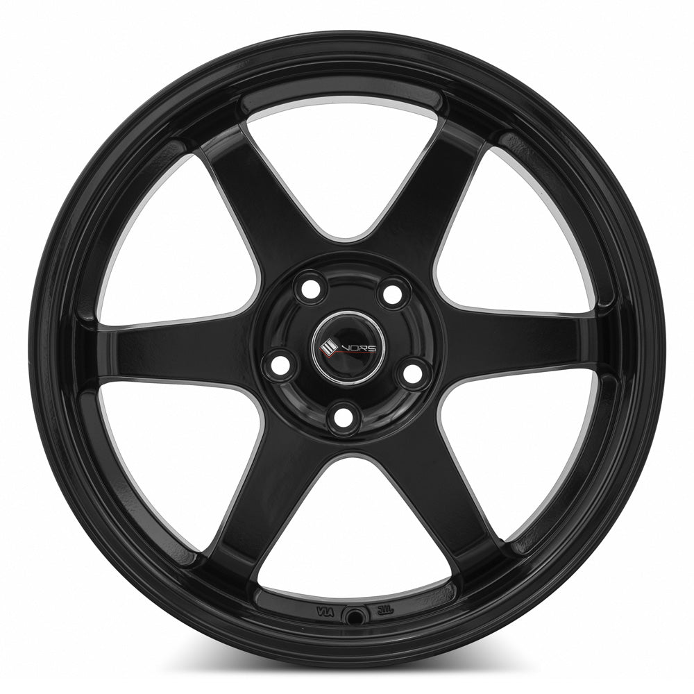 Vors TR37 17x8 35 5x110mm 73.1mm Gloss Black
