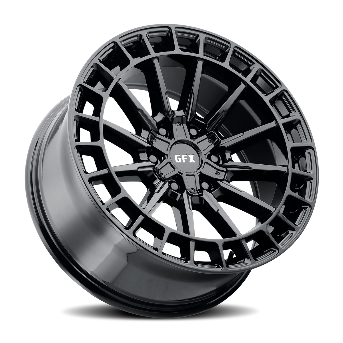 G-FX TR37 17x9 +25 6x120mm 95.2mm Gloss Black