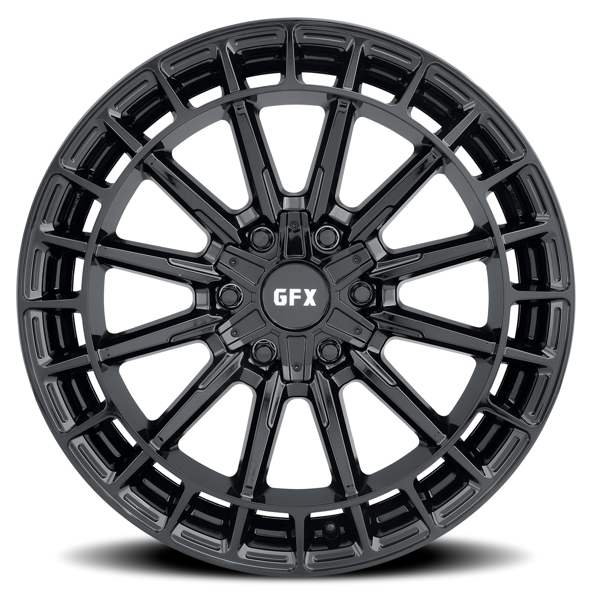 G-FX TR37 17x9 +25 6x135mm 95.2mm Gloss Black