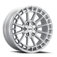 G-FX TR37 17x9 +25 6x135mm 95.2mm Machined Silver