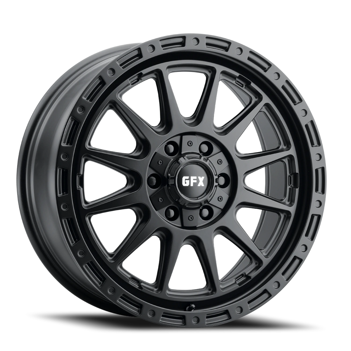G-FX TR38 20x8.5 +35 5x127mm 78.3mm Matte Black