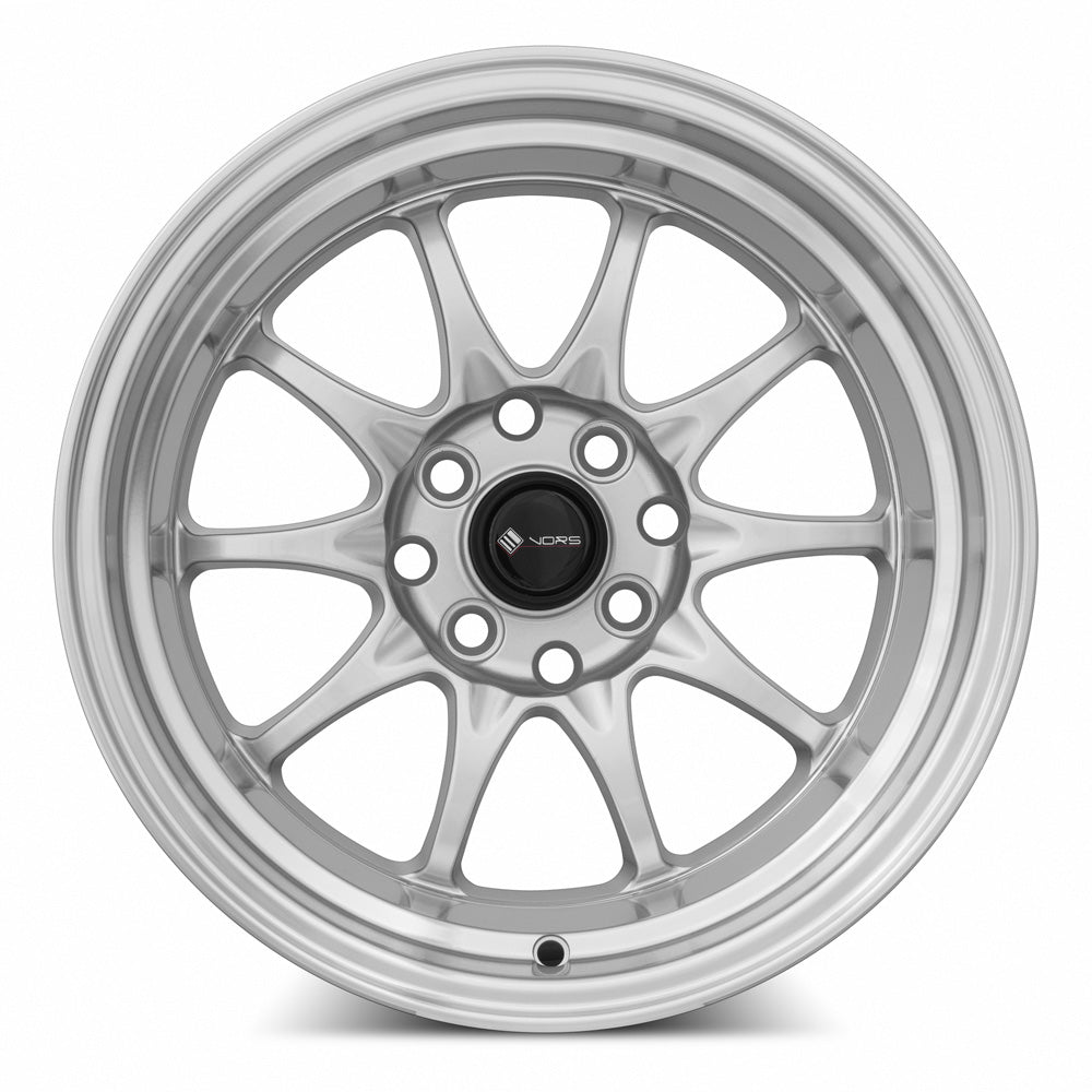 Vors TR3 15x9 0 4x98mm 73.1mm Silver Machine Lip