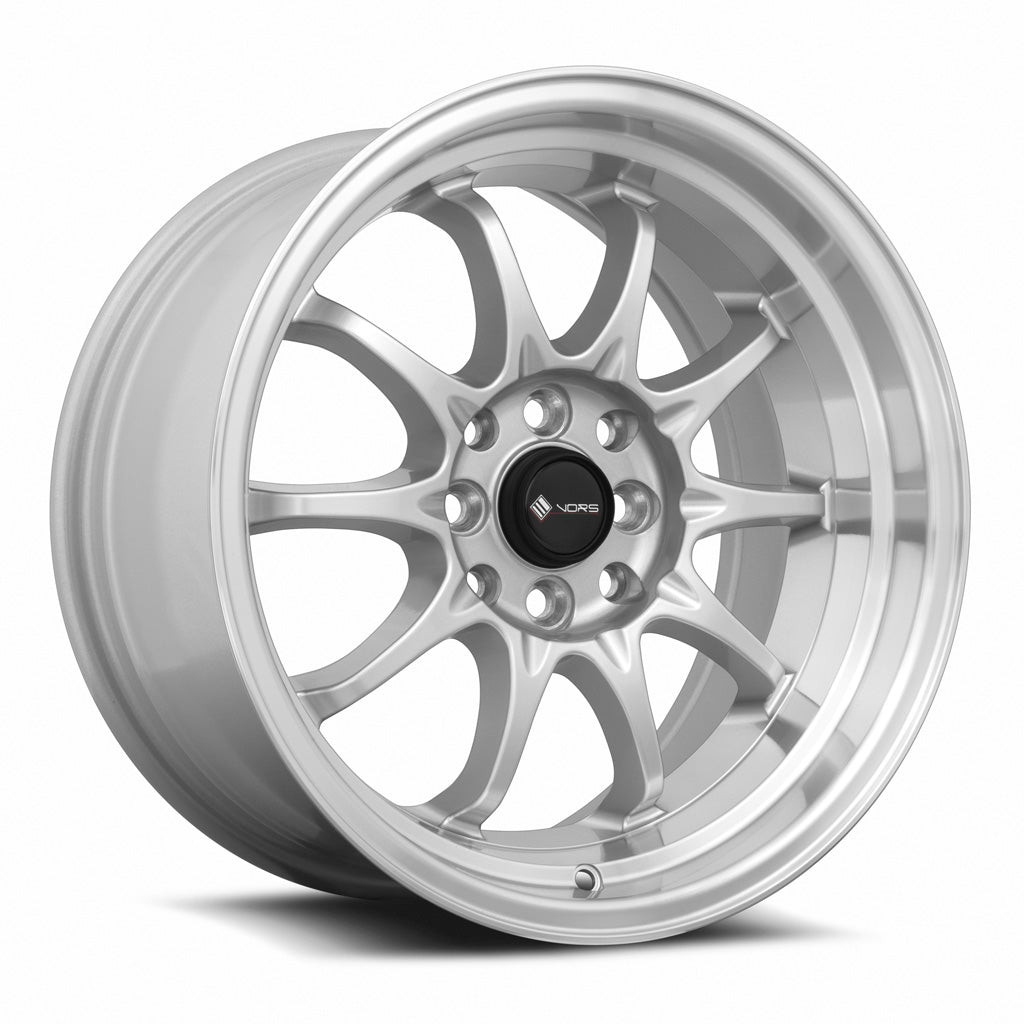 Vors TR3 16x8 20 4x100mm 73.1mm Silver Machine Lip