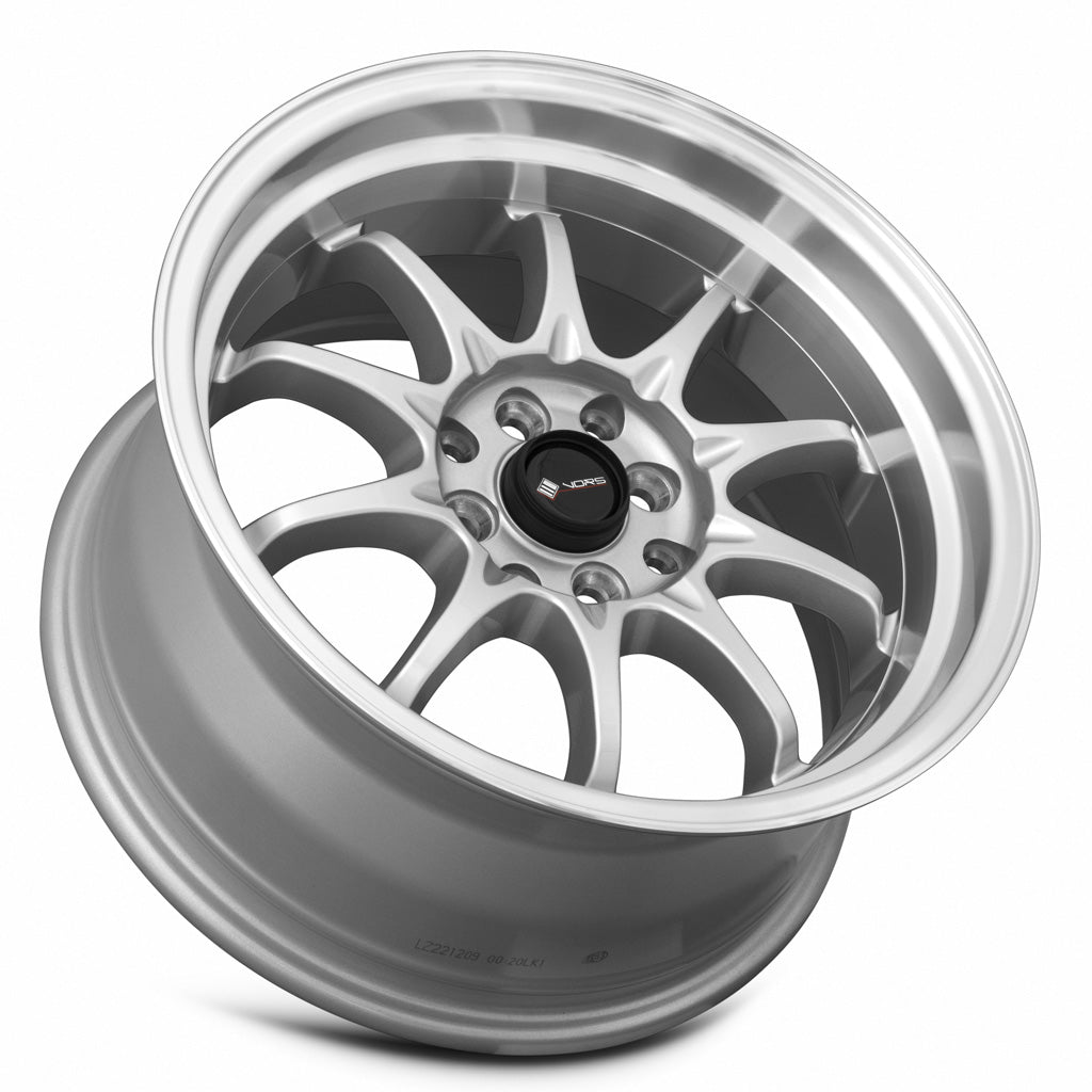 Vors TR3 16x8 20 4x98mm 73.1mm Silver Machine Lip