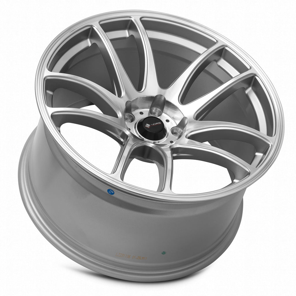 Vors TR4 19x10.5 22 5x112mm 73.1mm Silver Machined Face