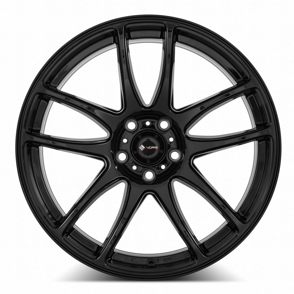 Vors TR4 19x9.5 22 5x108mm 73.1mm Gloss Black