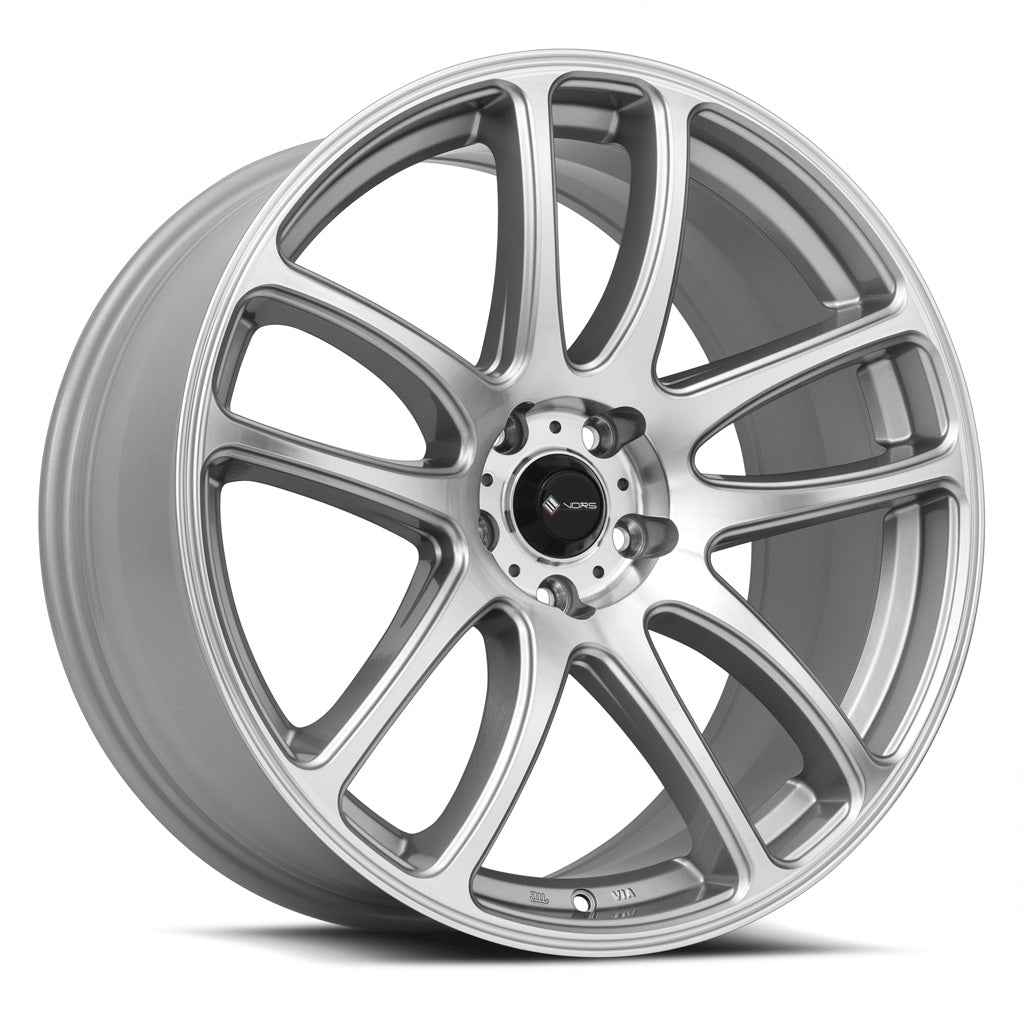 Vors TR4 20x9.5 35 5x114.3mm 73.1mm Silver Machined Face