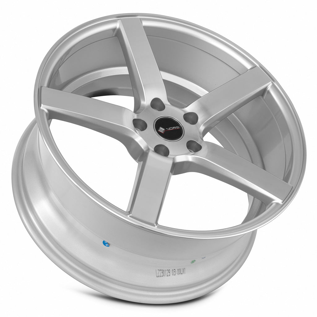 Vors TR5 19x8.5 35 5x115mm 73.1mm Silver Machined Face