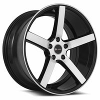 Vors TR5 19x9.5 35 5x114.3mm 73.1mm Black Machined Face