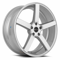 Vors TR5 20x8.5 35 5x120mm 73.1mm Silver Machined Face