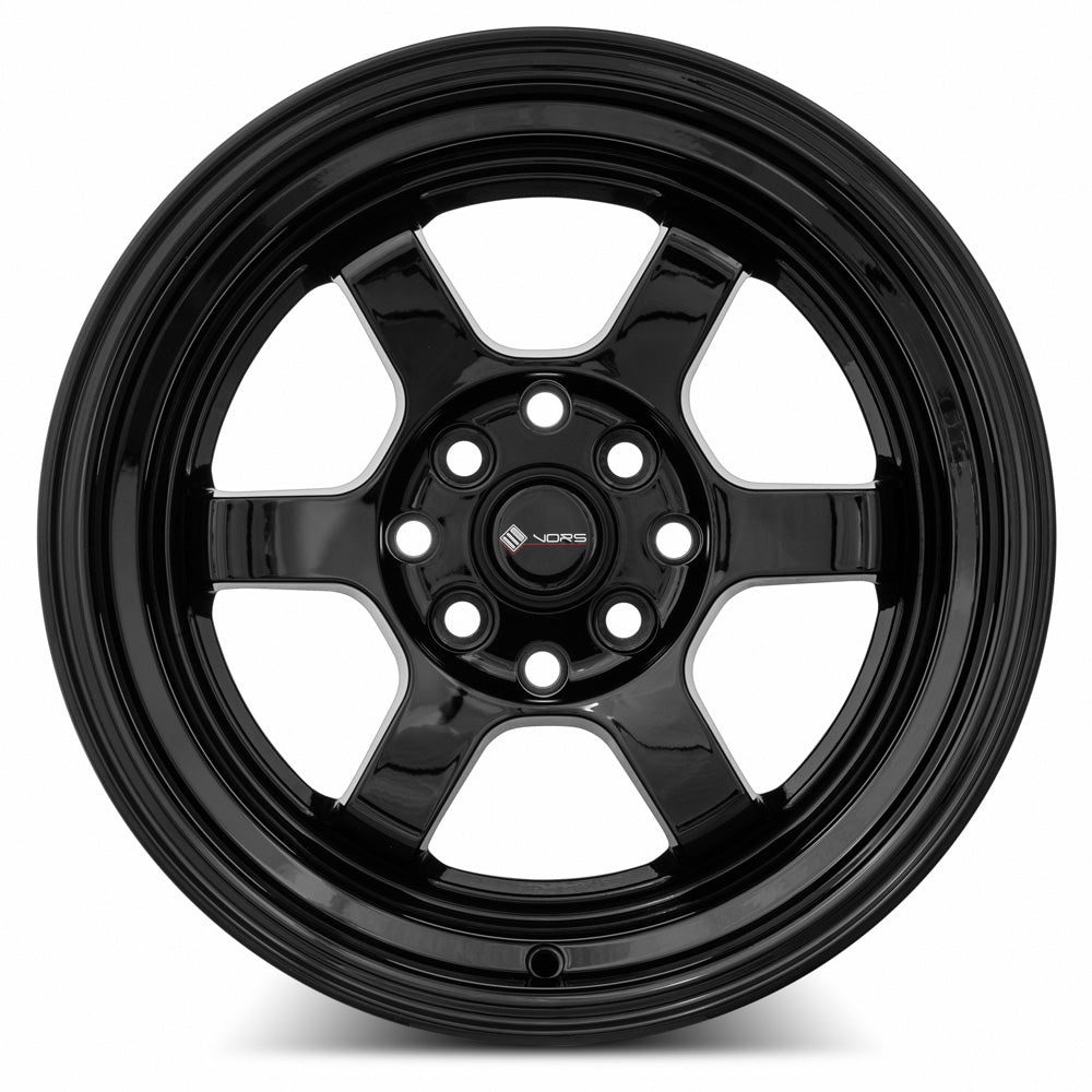 Vors TR7 15x8 0 4x100mm 73.1mm Gloss Black