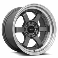 Vors TR7 15x8 0 4x98mm 73.1mm Gun Metal Machine Lip
