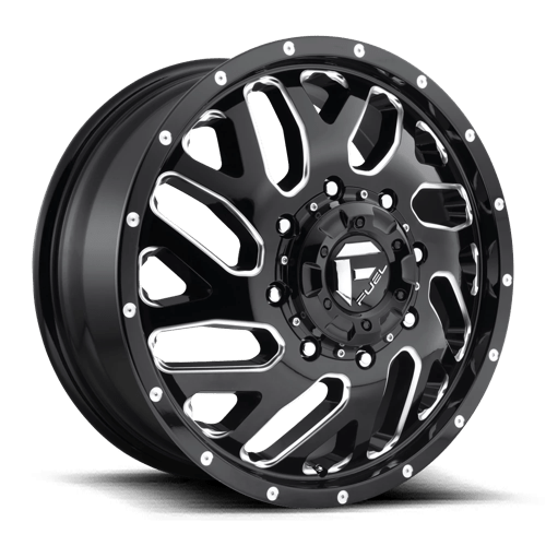 <b>Fuel Wheels</b> TRITON DUALLY -<br> Gloss Black Milled