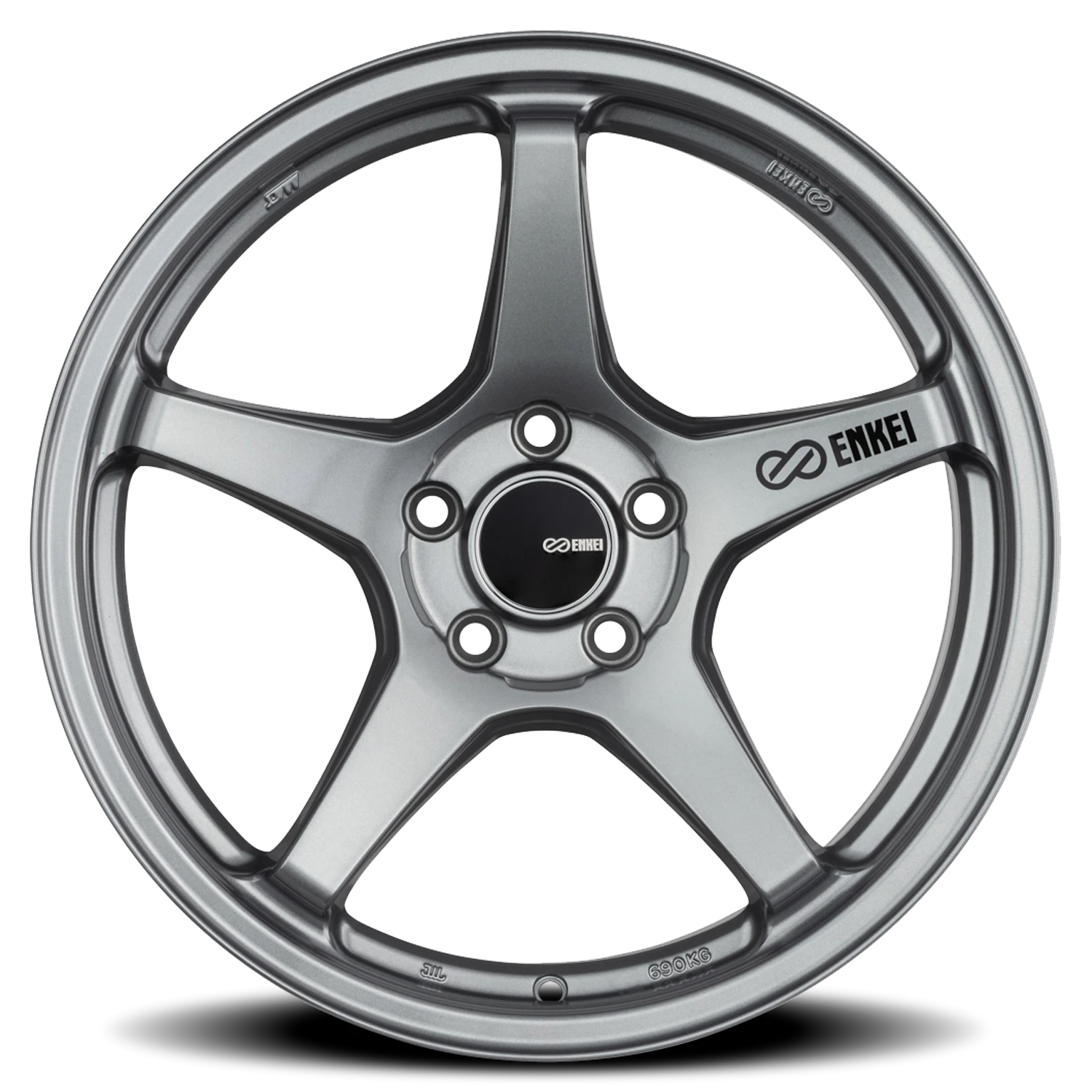 Enkei TS-5 GR 18x8.5 +38 5x114.3mm 72.6mm Storm Gray