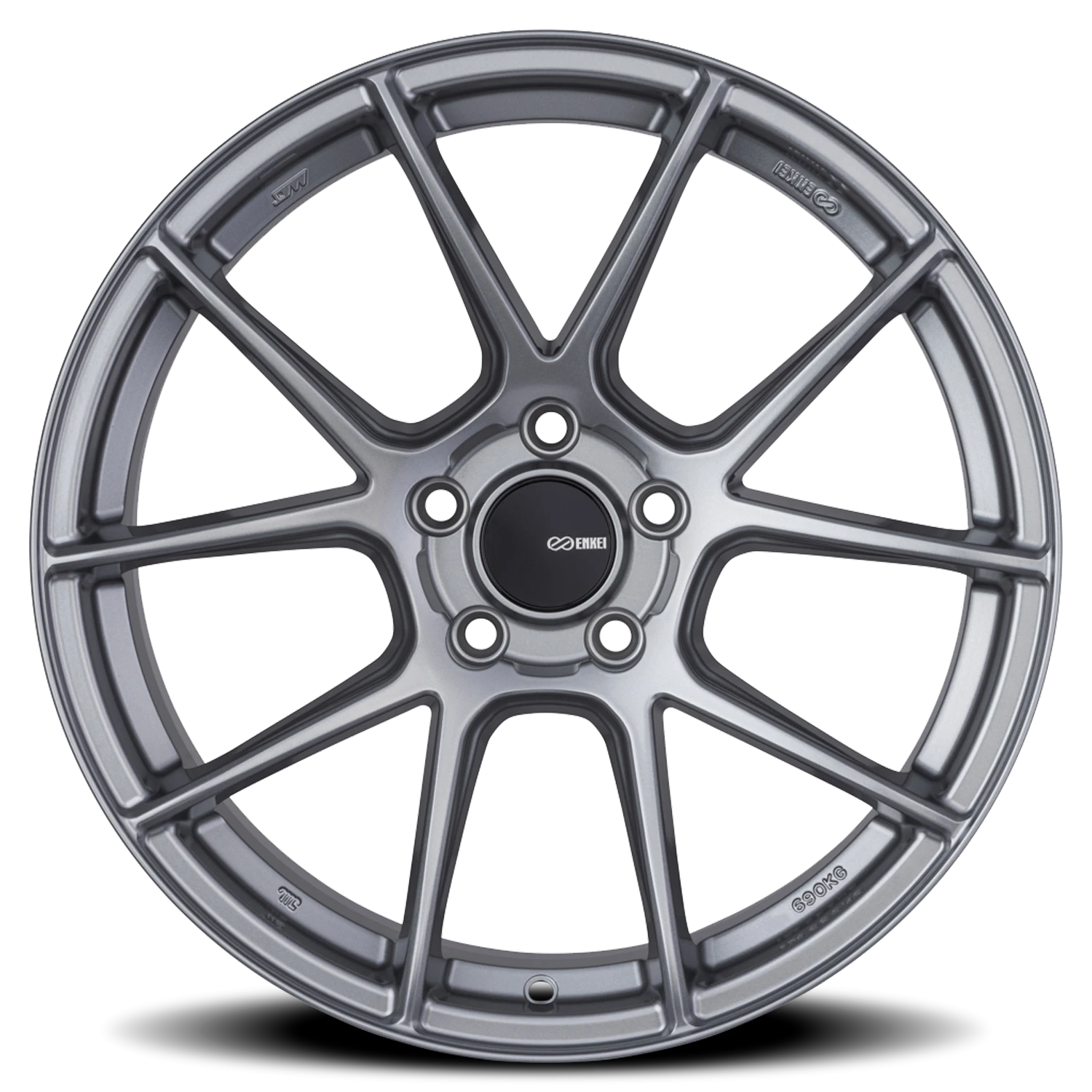 Enkei TS-V GR 18x8 +35 5x114.3mm 72.6mm Storm Gray