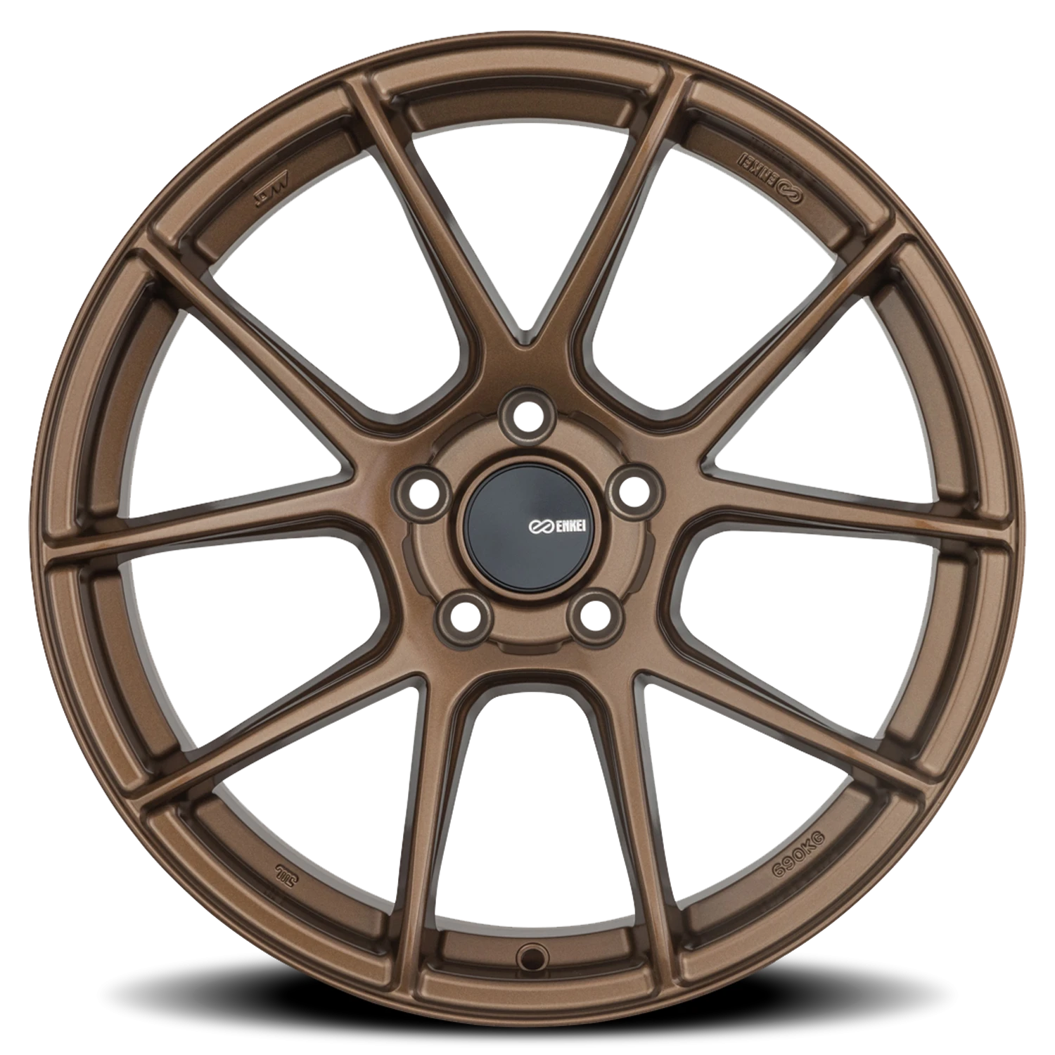 Enkei TS-V ZP 18x9.5 +38 5x114.3mm 72.6mm Bronze