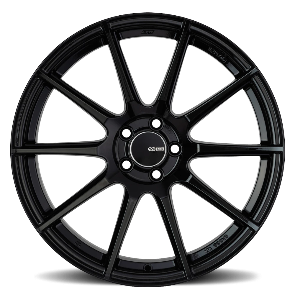 Enkei TS-10 BK 17x9 +45 5x100mm 72.6mm Gloss Black