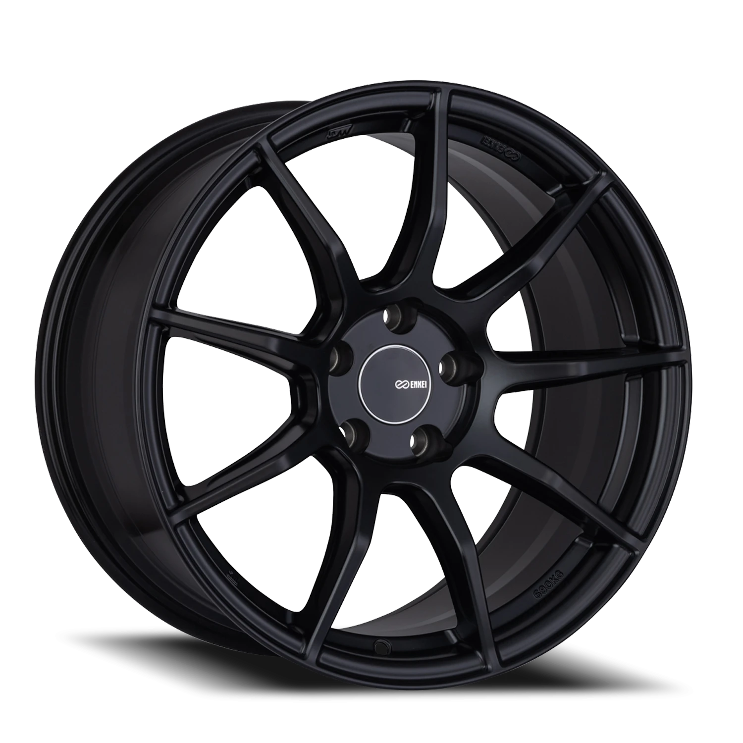 Enkei TS9 BK 18x8 +45 5x100mm 72.6mm Gloss Black
