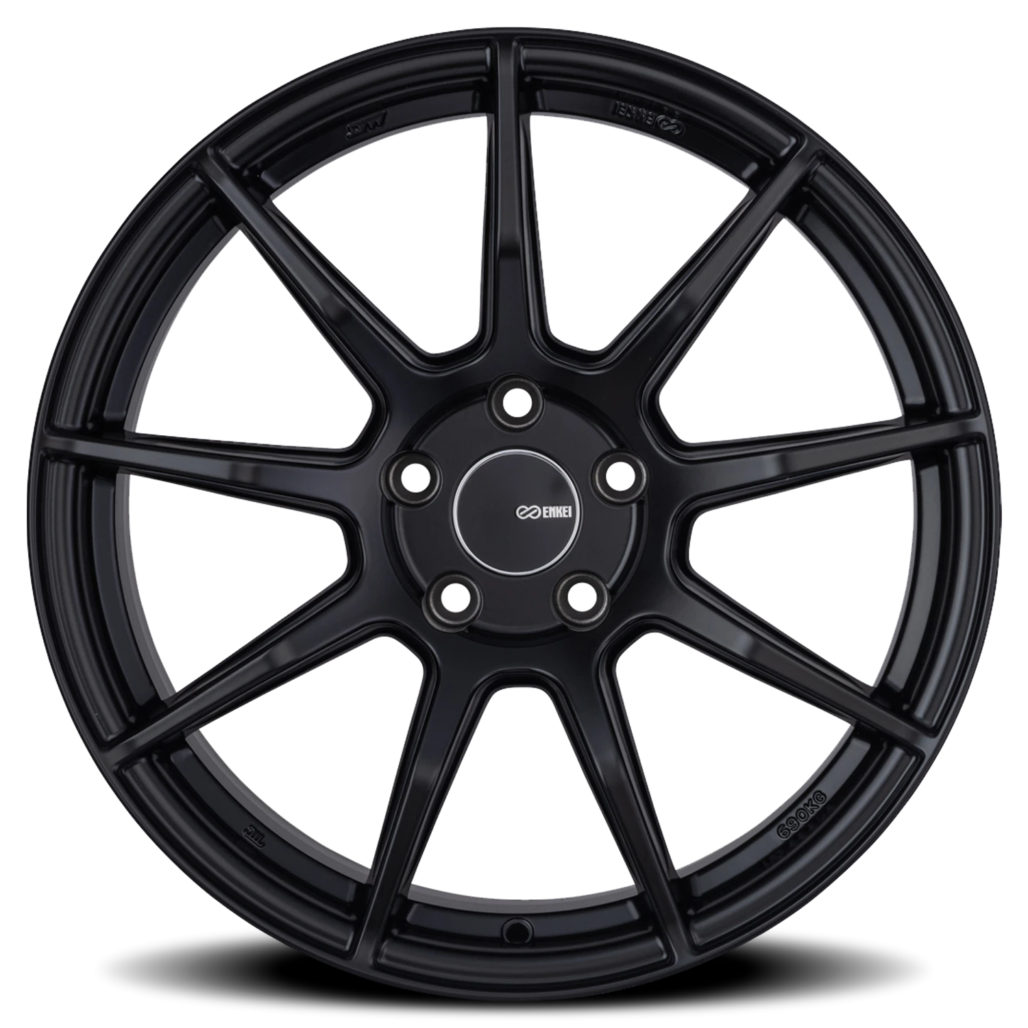 Enkei TS9 BK 18x8 +45 5x100mm 72.6mm Gloss Black