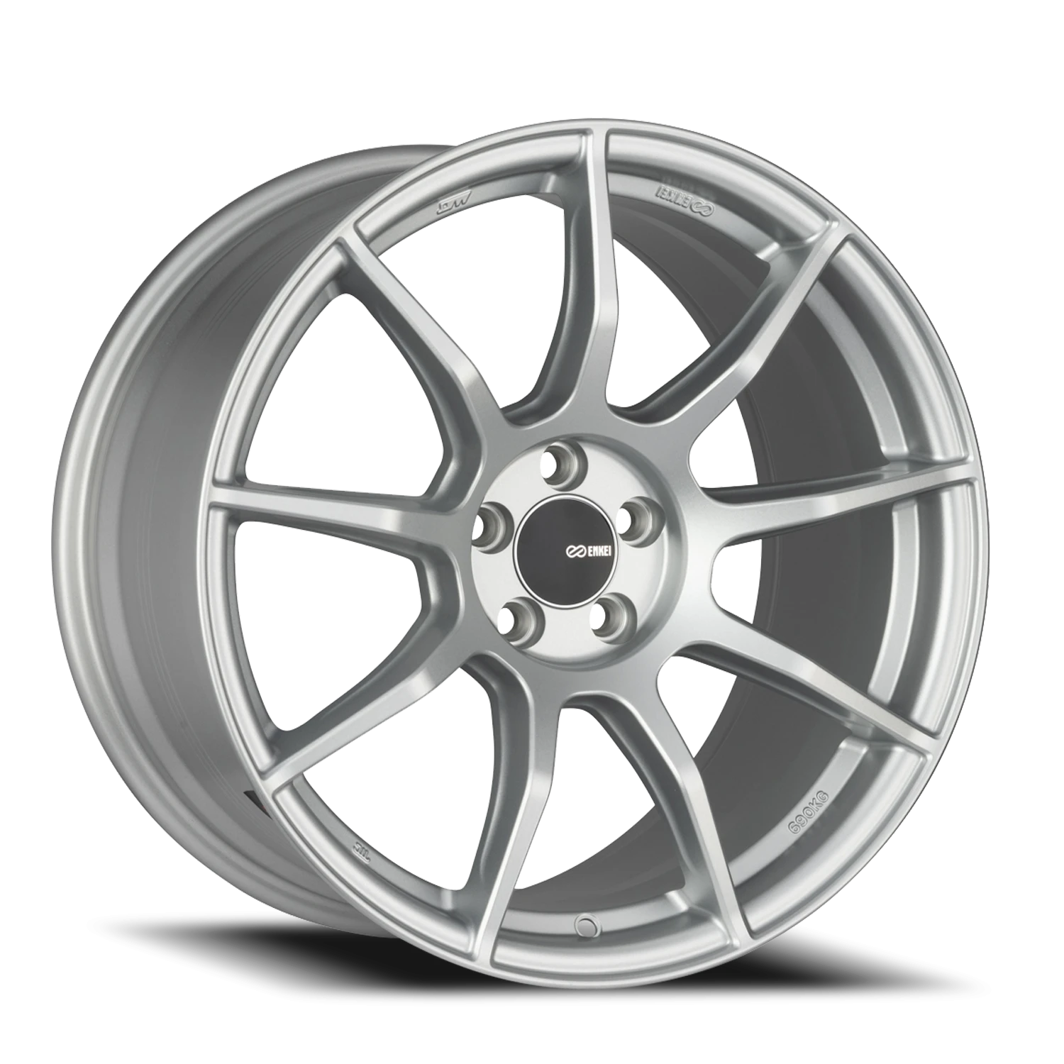 Enkei TS9 SP 17x9 +45 5x114.3mm 72.6mm Silver