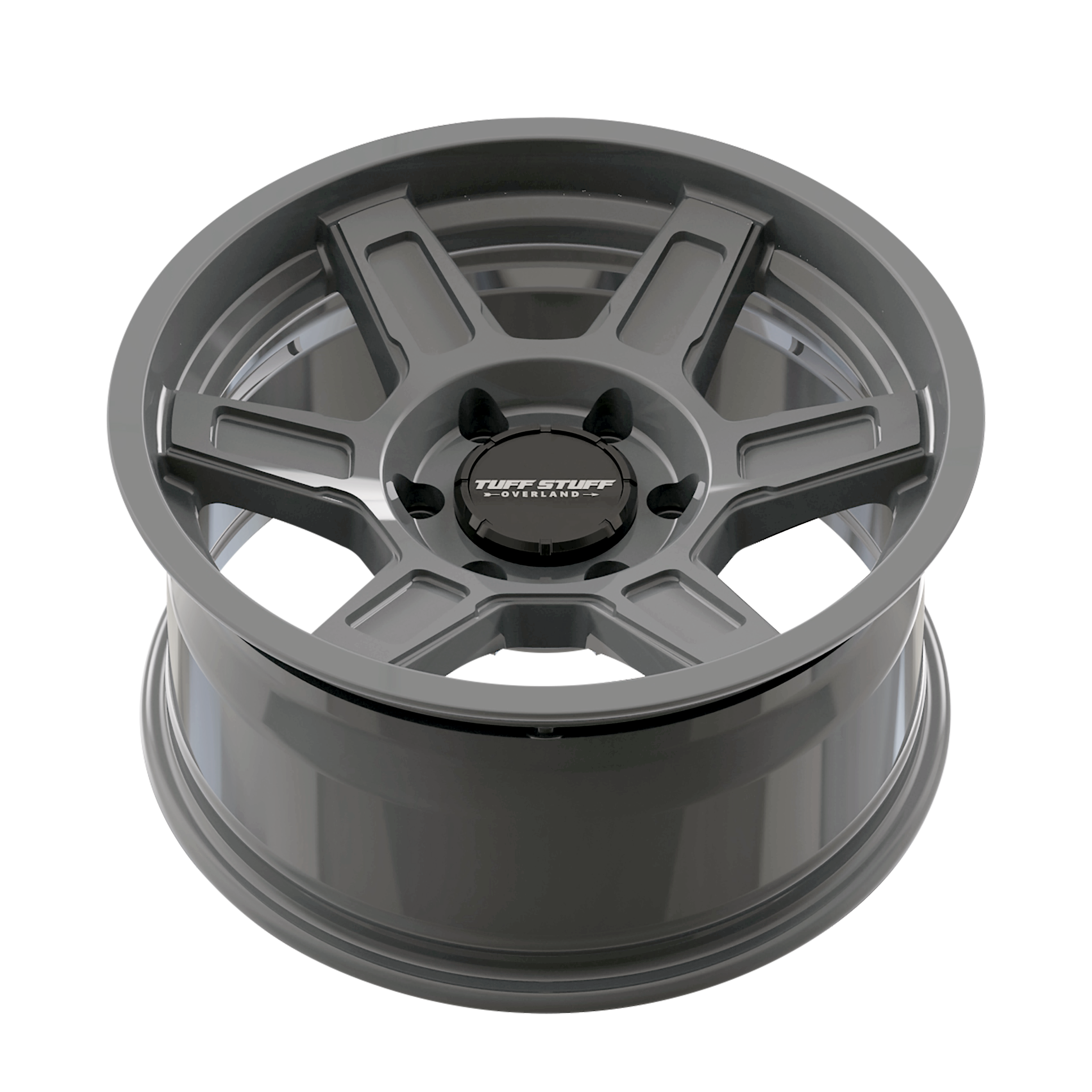 Tuffstuff Ascent TS01 Gloss Grey 17x8.5 6x135 0mm 87.1mm