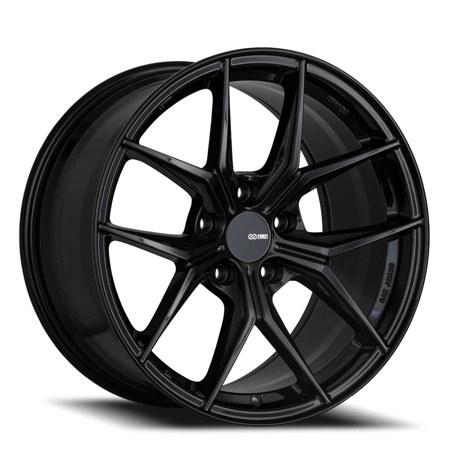 Enkei TSR-X BK 18x8.5 +45 5x100mm 72.6mm Gloss Black