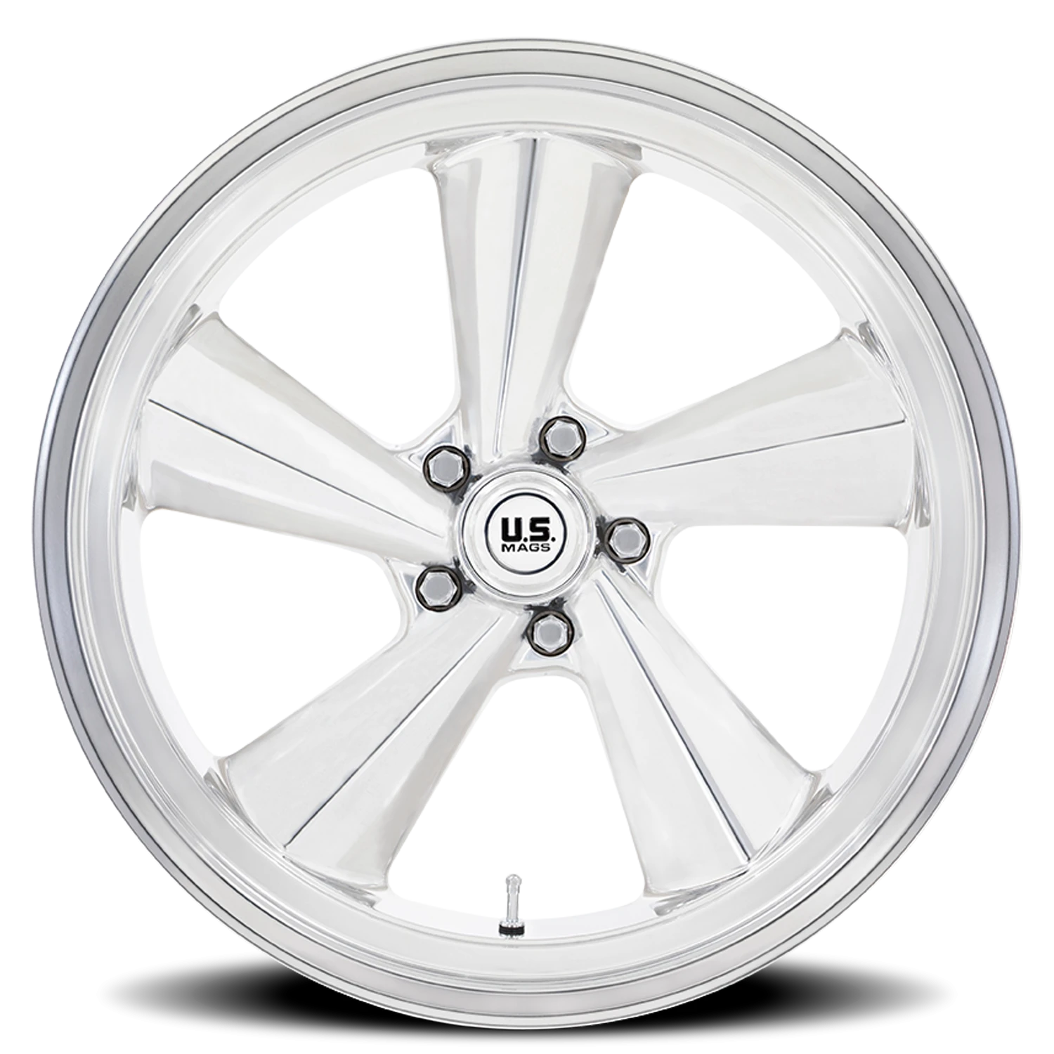 US Mags TS 22x9" 5x127mm 78.1mm CB +15mm Polished