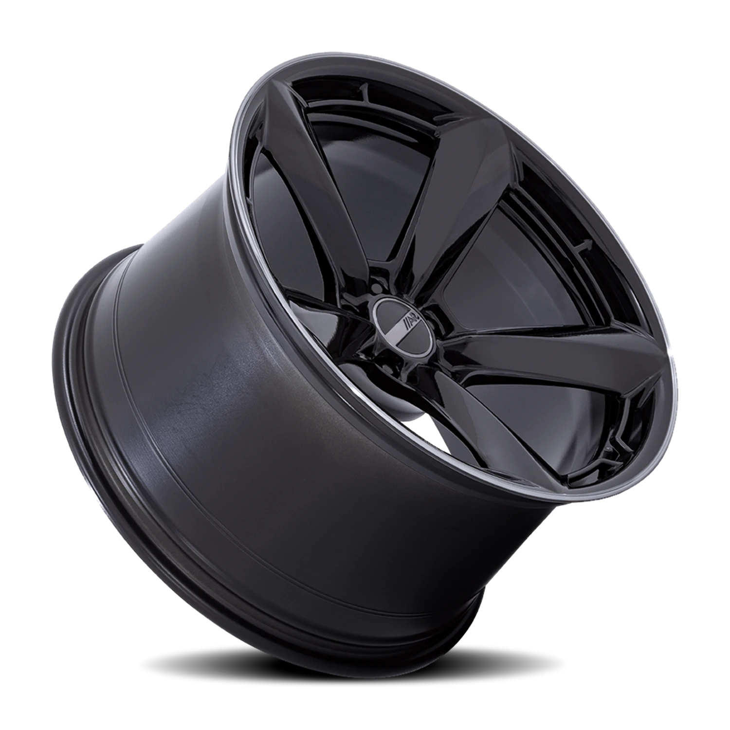 American Racing TTF 20x9.5" 5x115mm 72.56mm CB +15mm Gloss Black Double Dark Tint Lip