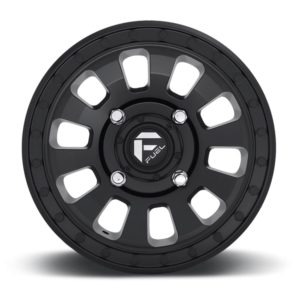 Fuel Tactic UTV 14x7 +38 4x136mm 110.2mm Matte Black