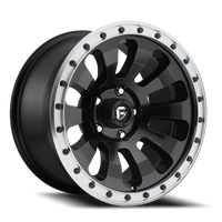 Fuel Tactic 17x9 -12 5x127mm 78.1mm Matte Black Machined