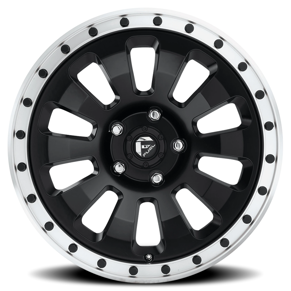 Fuel Tactic 17x9 -12 5x127mm 78.1mm Matte Black Machined