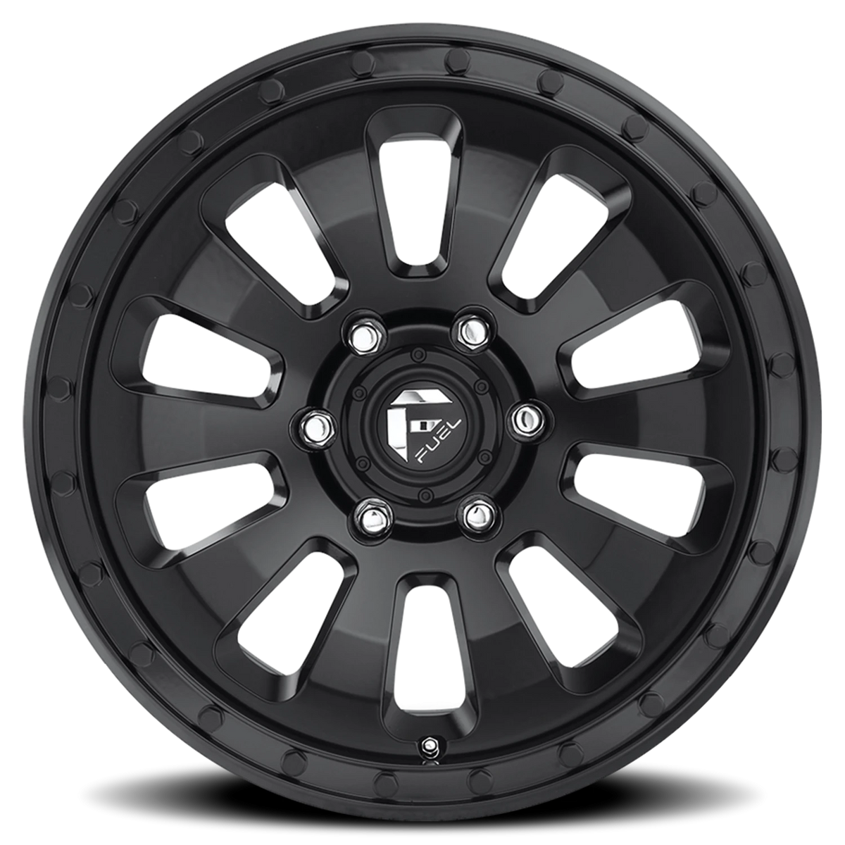 Fuel Tactic 17x9 -12 5x127mm 78.1mm Matte Black