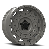 Vision 403 17x10 -25 5x127mm 78.1mm Thrashed Gunmetal