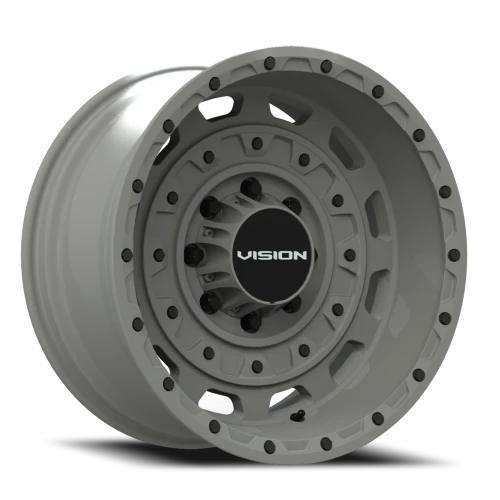 Vision 403 18x9.5 -18 8x165.1mm 125.2mm Thrashed Gunmetal