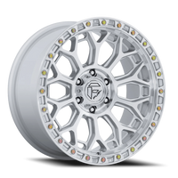Fuel Talon 20x9 +1 5x127mm 71.5mm Gloss Silver Machined Face