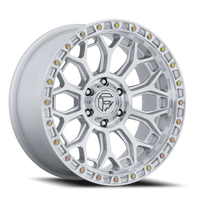 Fuel Talon 20x9 +20 6x139.7mm 106.1mm Gloss Silver Machined Face