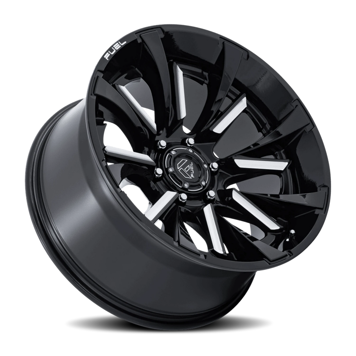 Fuel Tantrum 20x10 -18 5x127mm 71.5mm Gloss Black Milled