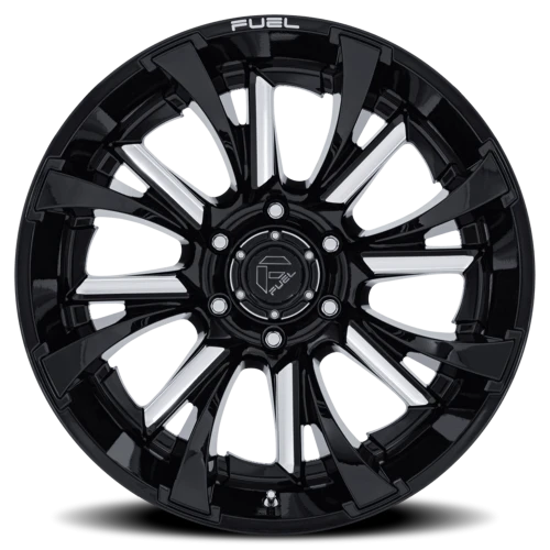 Fuel Tantrum 20x10 -18 6x135mm 87.1mm Gloss Black Milled